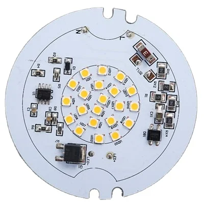 Professional Custom Aluminum LED PCB Board, AC220V 10W 20W 30W LED light PCBA Circuit Board Manufacturer
