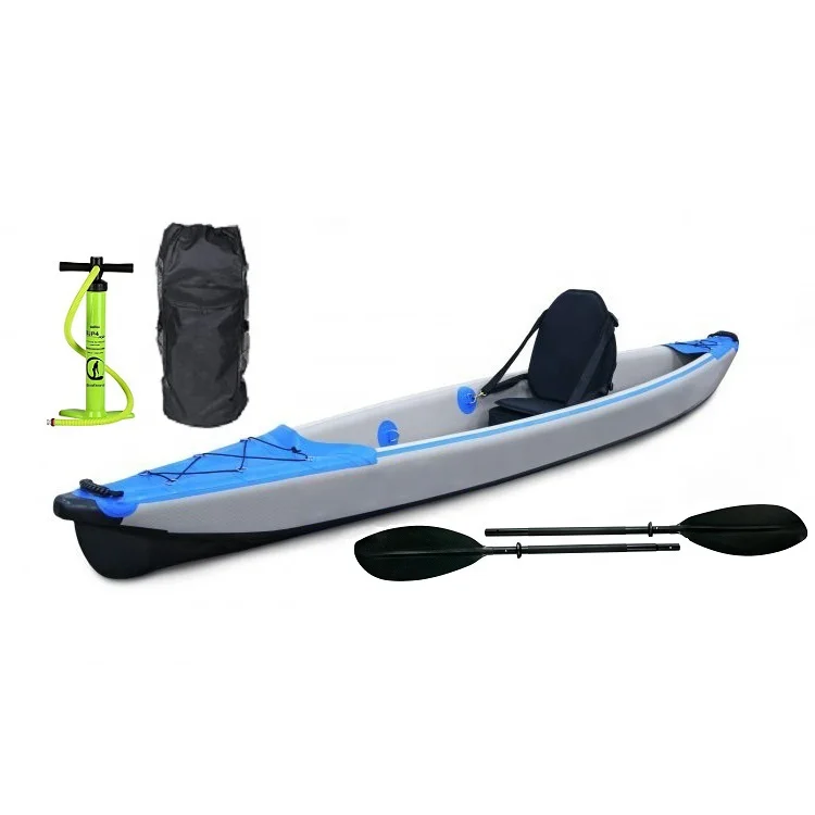 MQT Sports Drop Stitch PVC Inflatable Kayak Modern Design Canoe/Kayak Cheap Foldable and Durable Kayak with Accessories