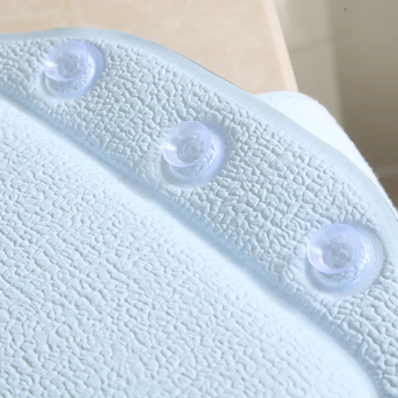 
PVC shower pillow non-slip shower head pillow is soft and waterproof with suction cup shower pillow is easy to clean 