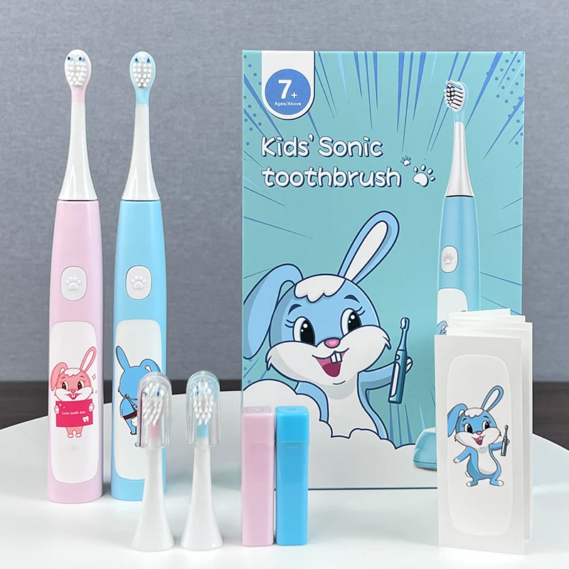 Electric Toothbrush USB Inductive Charging kids toothbrush Sonic Children Smart Toothbrush Waterproof IPX7
