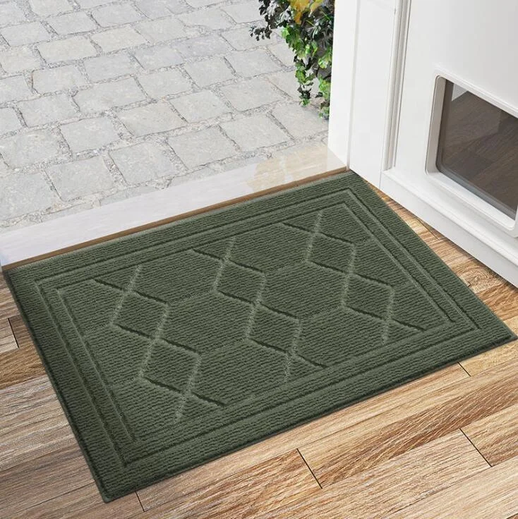 Deluxe Polypropylene Twist Bath Rug 1000GSM Dust-proof Non-slip and Water-absorbing PP Mat