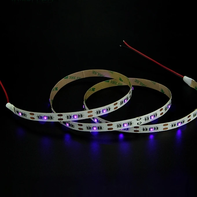 Cuttable LED UVC Strip 5m DC 24V Flexible LED Light Strip 3535 Light for Disinfection smart wifi 5050 rgb led strip lights