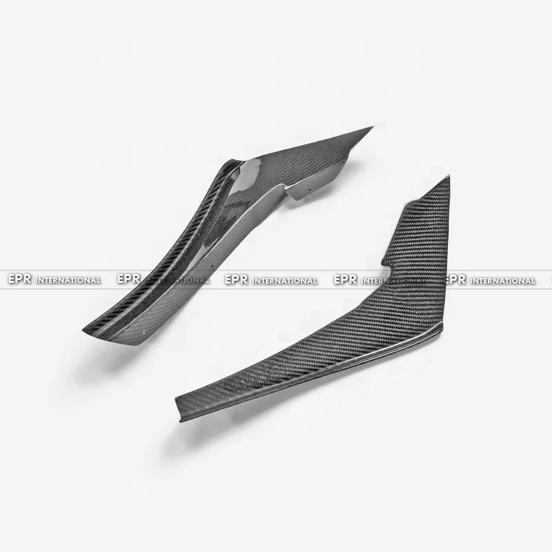 For Nissan MY17 R35 GTR TSVS Type Front Bumper canard GTR35 Carbon Front Bumper  Canard