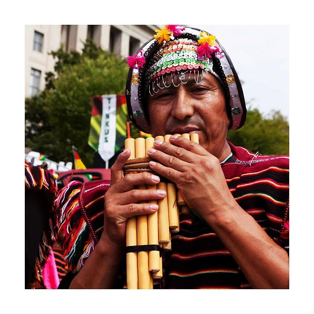JELO GWS-PF 23 Pipes Professional Pan Flute Small Size Woodwind Bamboo Panpipes Syrinx Wind Accessory for Pan Flute