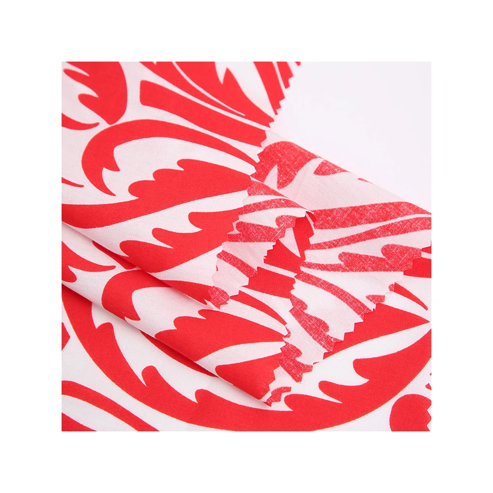 Custom 30s 45s 100% rayon fabric viscose modal printed fabric girl dress spun yarn pajamas shirt skirts men women challis fabric