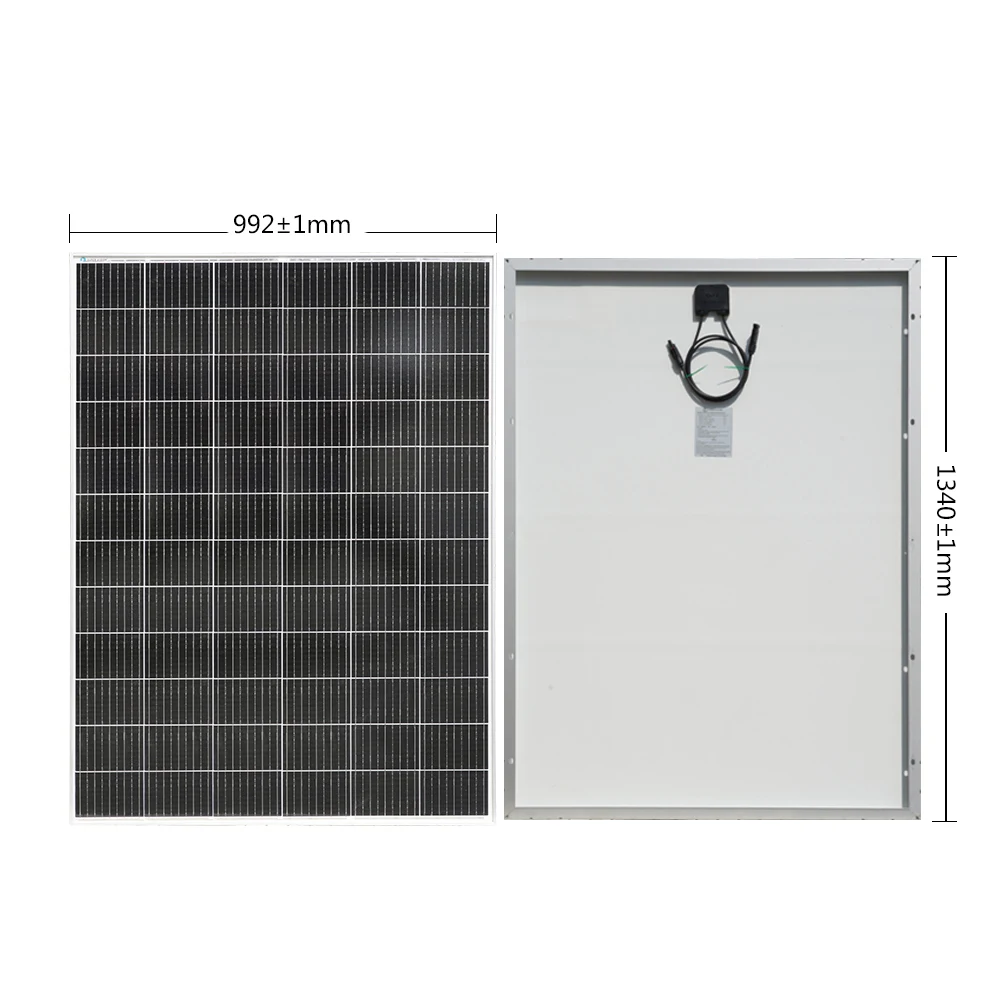 Custom size off grid 100w 200w solar panels 270w 60 cells poly solar