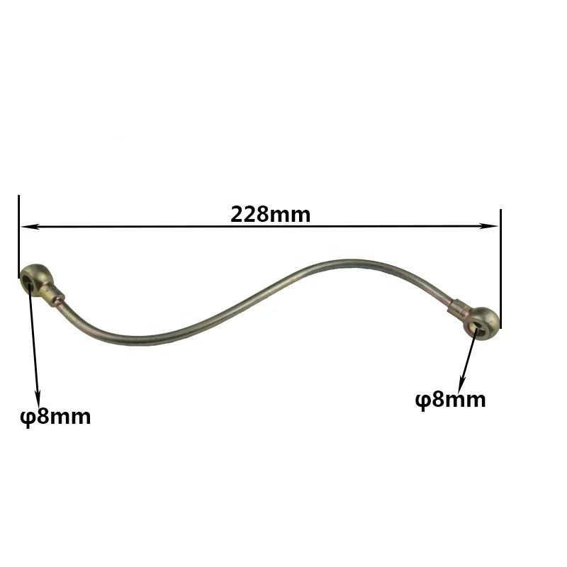 R175A R180 R180A R185 R190 одноцилиндровый дизельный двигатель запасные части возвратная топливная труба