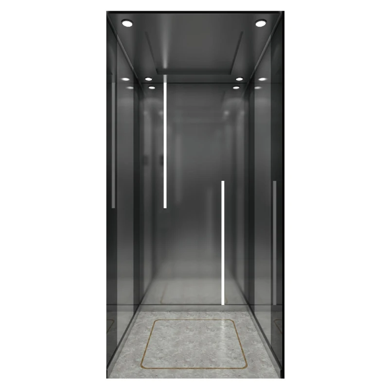 Hosting HD-V2110 Load capacity 320Kg-400Kg custom OEM home elevator traction lift elevator