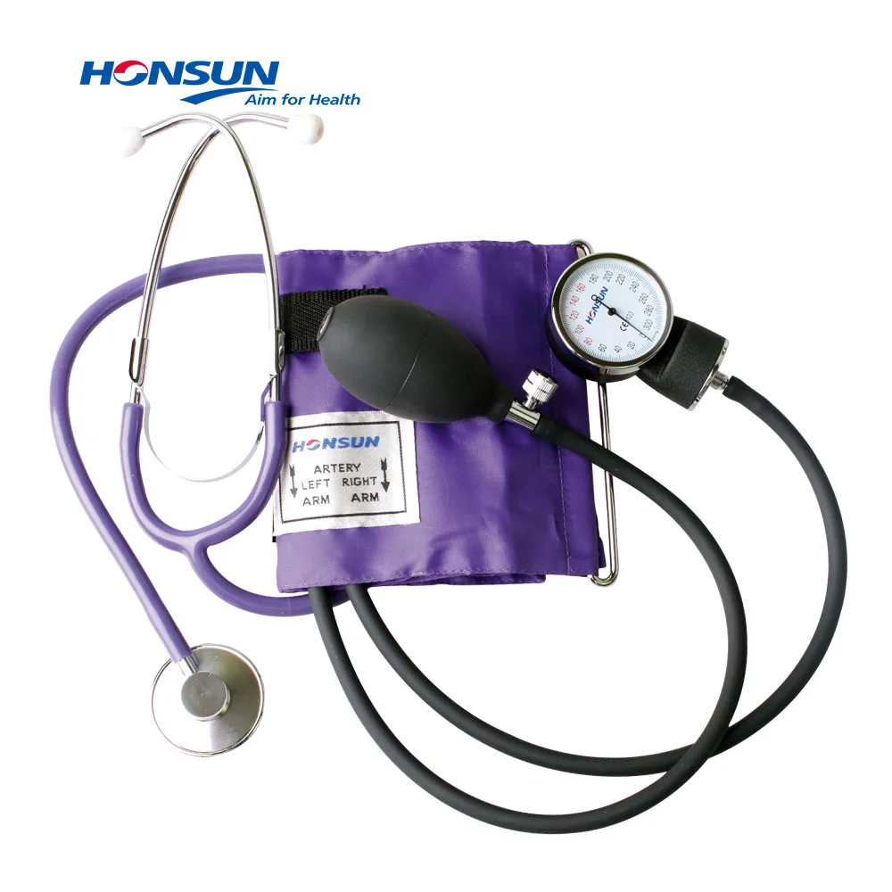 HONSUN HS-50A Home Use Hospital Use Manual Aneroid Sphygmomanometer Series With Stethoscope