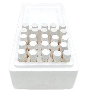 Стеклянная трубчатая трубка Aijiren 3,3, 16 мм, с закручивающейся крышкой, для анализа воды