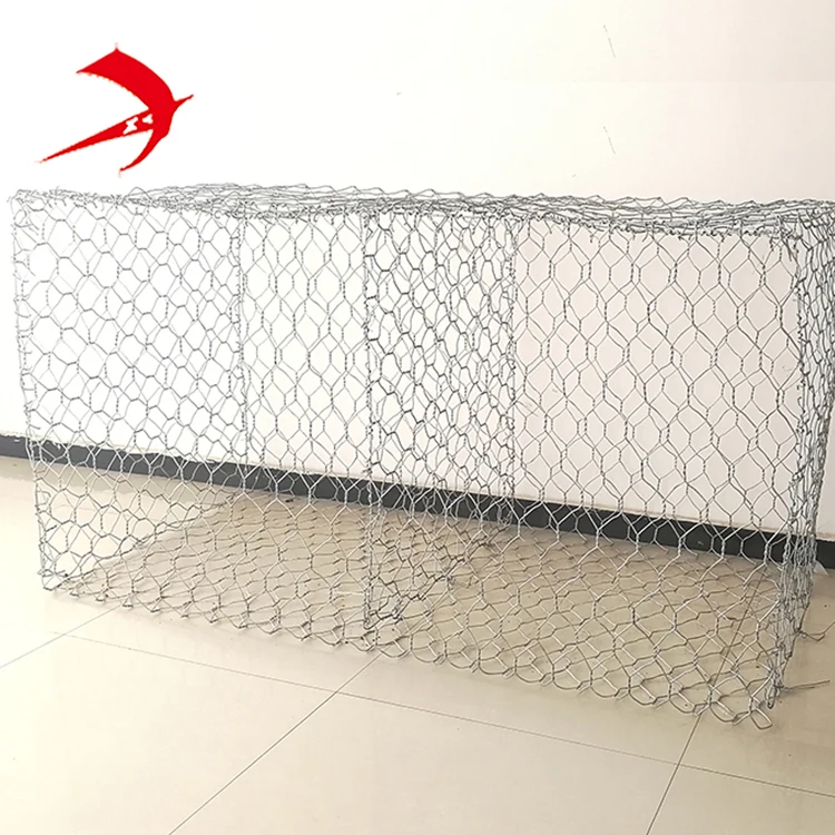  Оцинкованная габионная сетка 2 7 мм 3 05 сетчатая проволока коробка/8x10 см габион с цинковым покрытием по конкурентоспособной