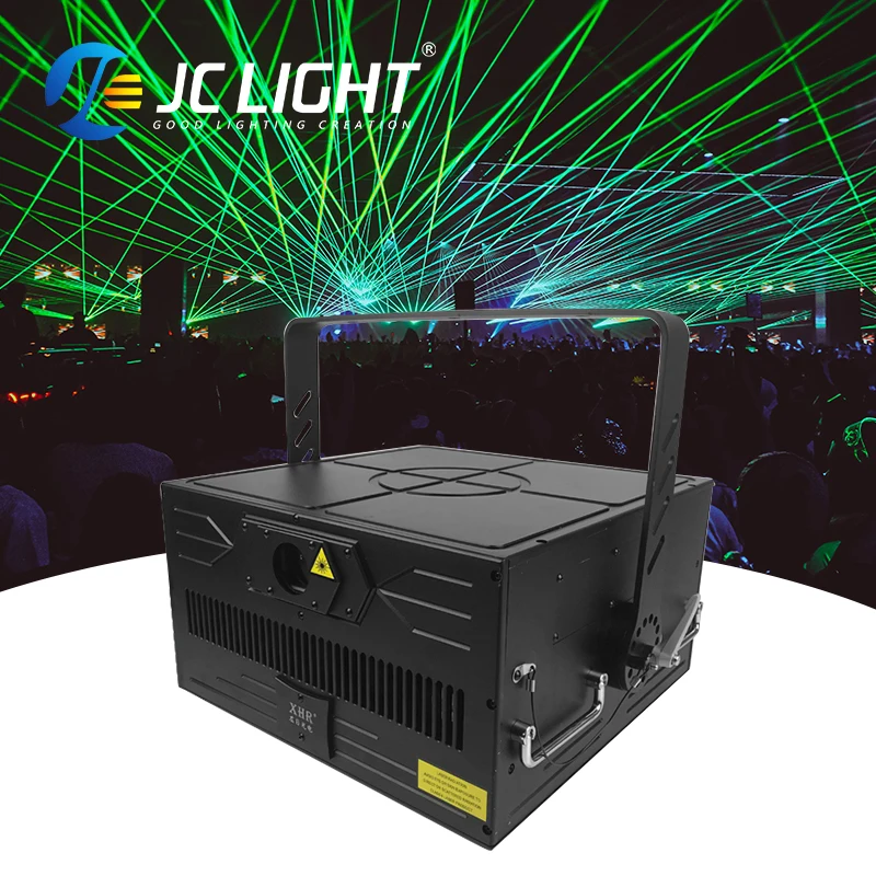 Мощный Dj лазерный проектор 30 Вт Rgb Анимация фокусировка небо луч сценический свет