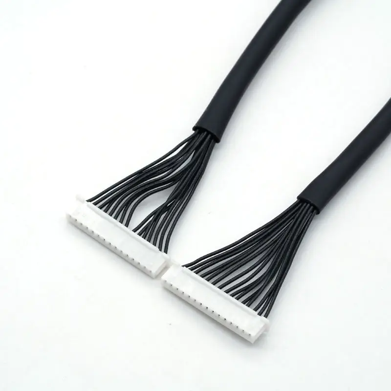 Molex 51021 Ph1.25mm 15pins To 15pins Connector Wire Harness Black Cable Wiring Harness