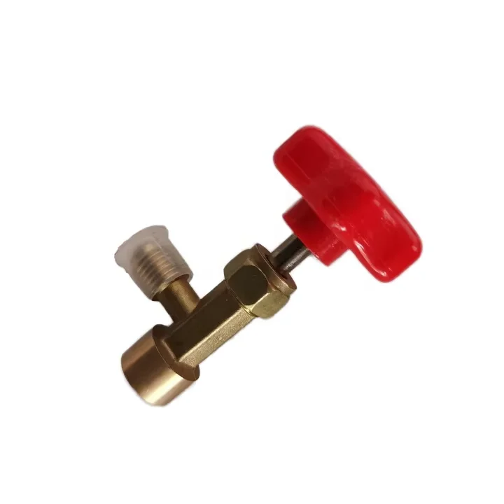High Quality CT-337 R134A Refrigerant Bottle Opener Safety Valve for Air Conditioner Tools Freon Can Opener