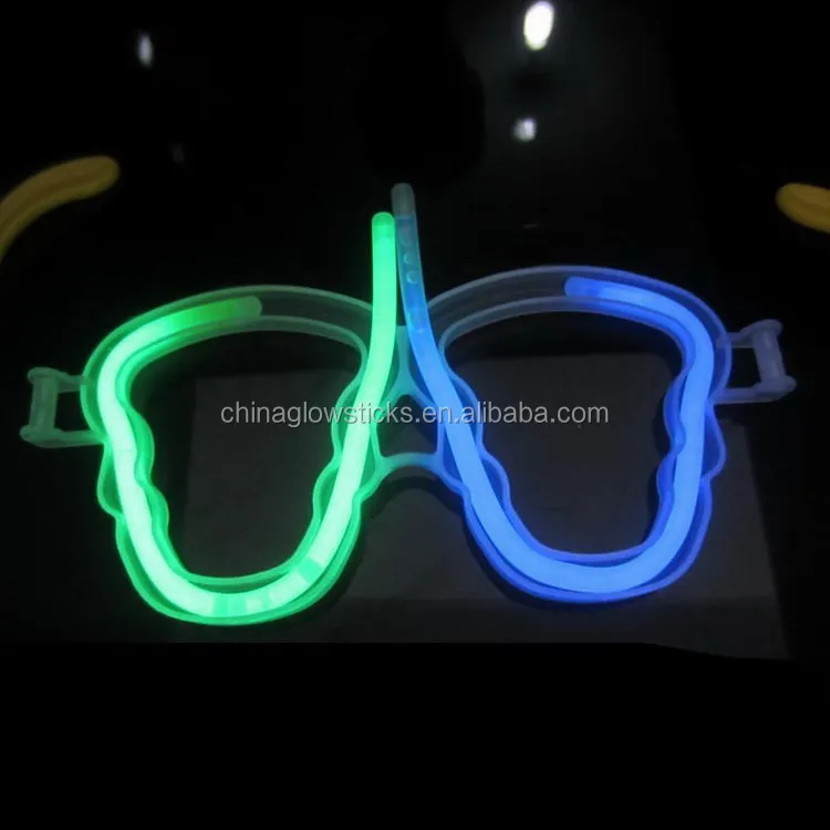 Hot Sales Glow Glasses for Party Stick Customized