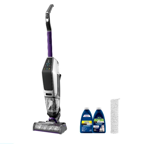 Vacuum Cleaner, 450W 38Kpa Vacuum Cleaners for Home, Stick Vacuum with Charging Dock Automatically Adjust Suction