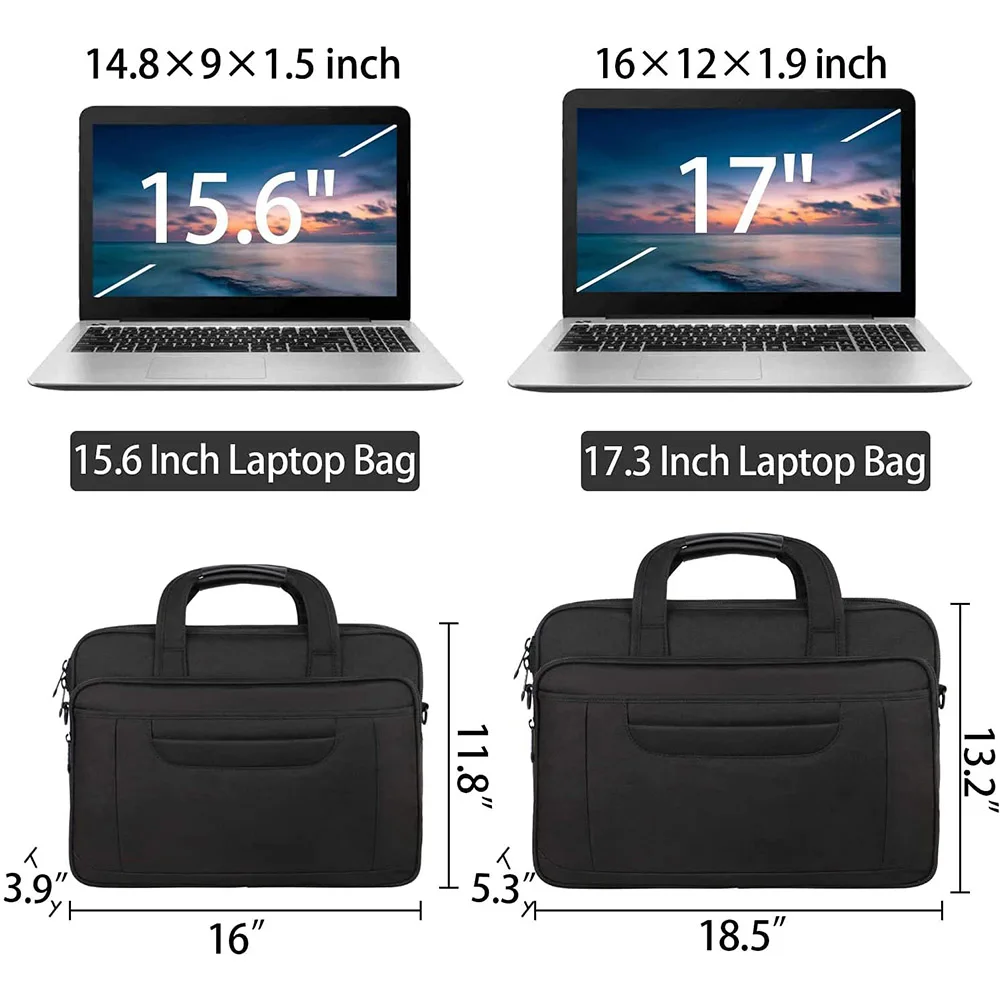 Лидер продаж многофункциональная деловая сумка для ноутбука 15 6 17 дюймов чехол из полиэстера портфель мужчин