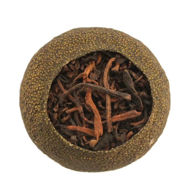 Сильный аромат Xiao Qing Gan Yunnan Palace Pu erh спелый чай цитрусовый er Xinhui sun сушеный маленький зеленый