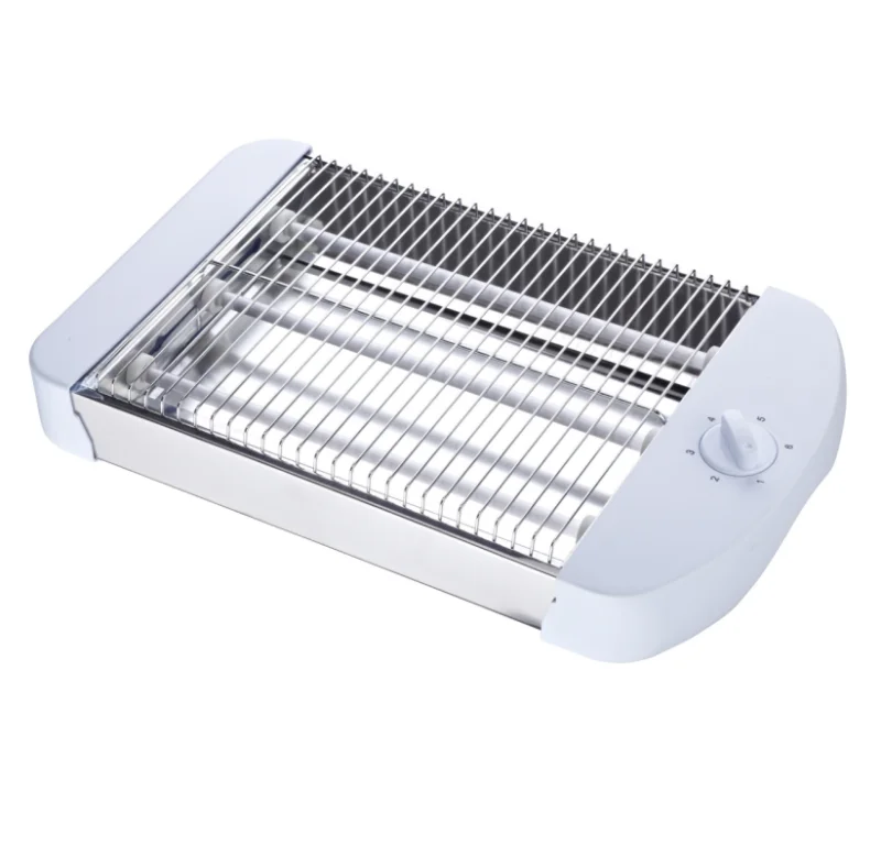 Custom LOGO 900W Electric Flat Toaster 4 Slices Grill Toaster With 3 Quartz Tube Household Square Bread Sandwich Maker Machine