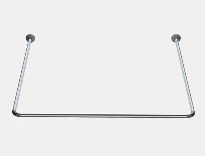 Душевая занавеска для ванной комнаты изогнутая душа