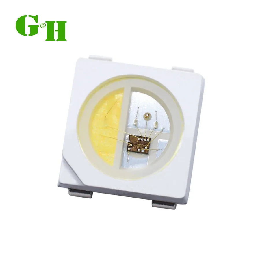 Микросхема 5050 Sanan SMD 2835 диод натуральный белый 0 2 Вт 3 В 60 мА Светодиодная для гибкой полосы света по индивидуальному заказу