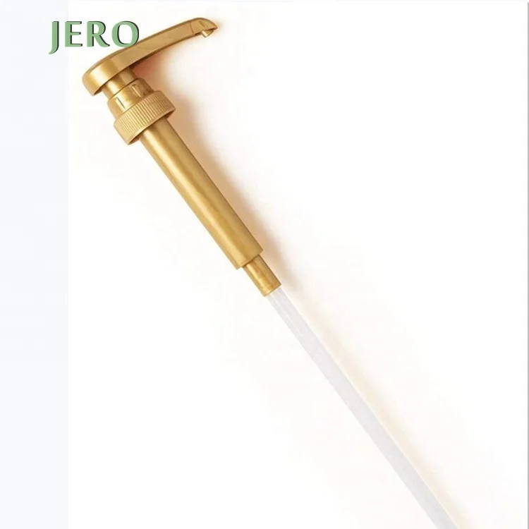 Wholesale 5ml 8ml 10ml  Chocolate Coffee Sugar Syrup Pump Food Grade Syrup Bottle Pump 28/400 28/410 28mm Syrup Pump