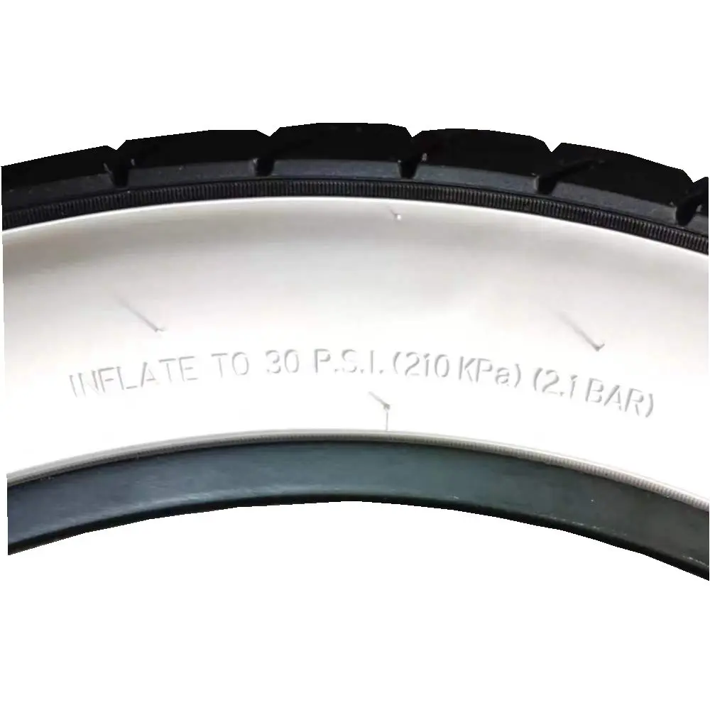 24X5.0 Road Fat E Bike Tire / Aluminum Frame Bike Tire / MTB Black Color White Wall Bicycle Fat Tire