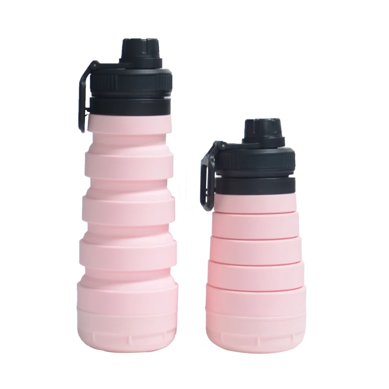 Unisex 27oz Collapsible Silicone Water Bottle BPA-Free Storage Medicine Candy Silicone Collapsible Water Bottle