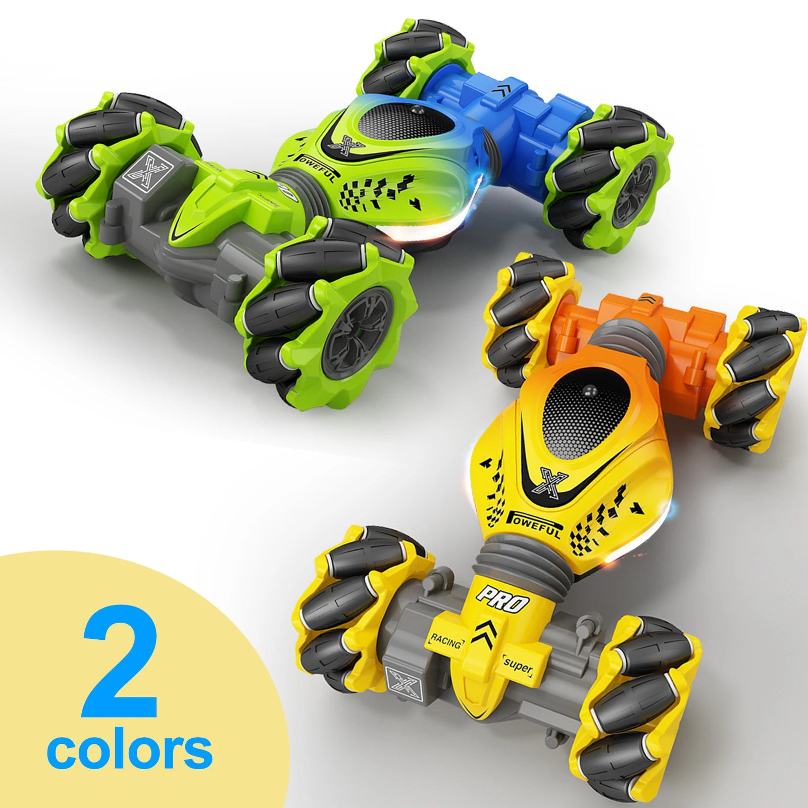 Gesture control classic 2.4 GHz remote motor stunt 4WD drive car Watch Control Vehicle Radio Control Toys Rc Car