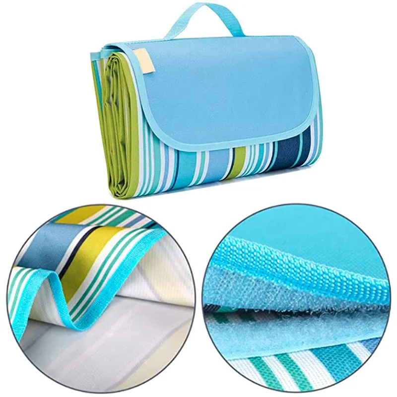 Extra Large Outdoor Water-Proof picnic mat Portable custom printed