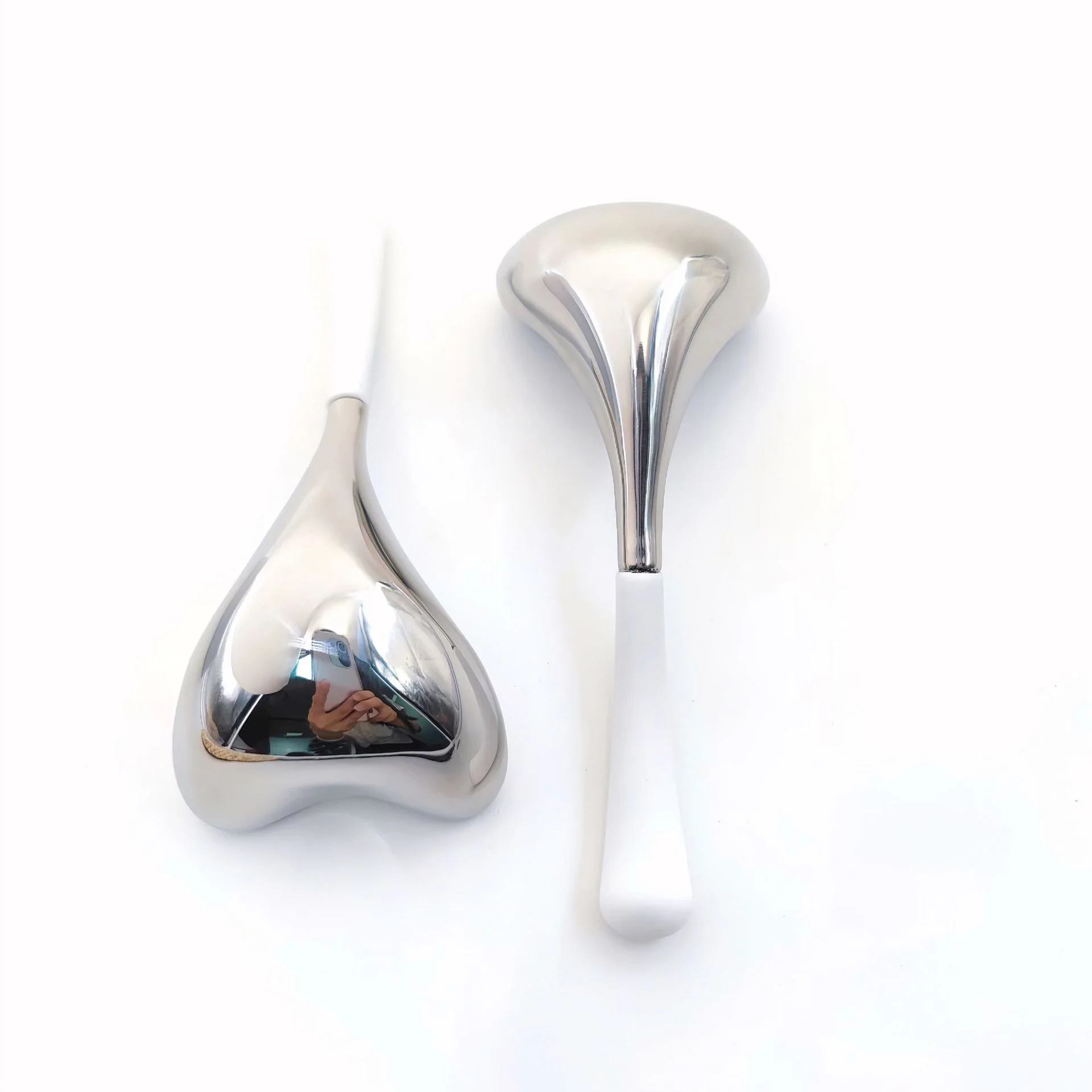 Ice Globes Facial Skin Care Tools for Women Face EyesStainless Steel Face Beauty Cryo Sticks  Cooling Spa Globes Cold Roller