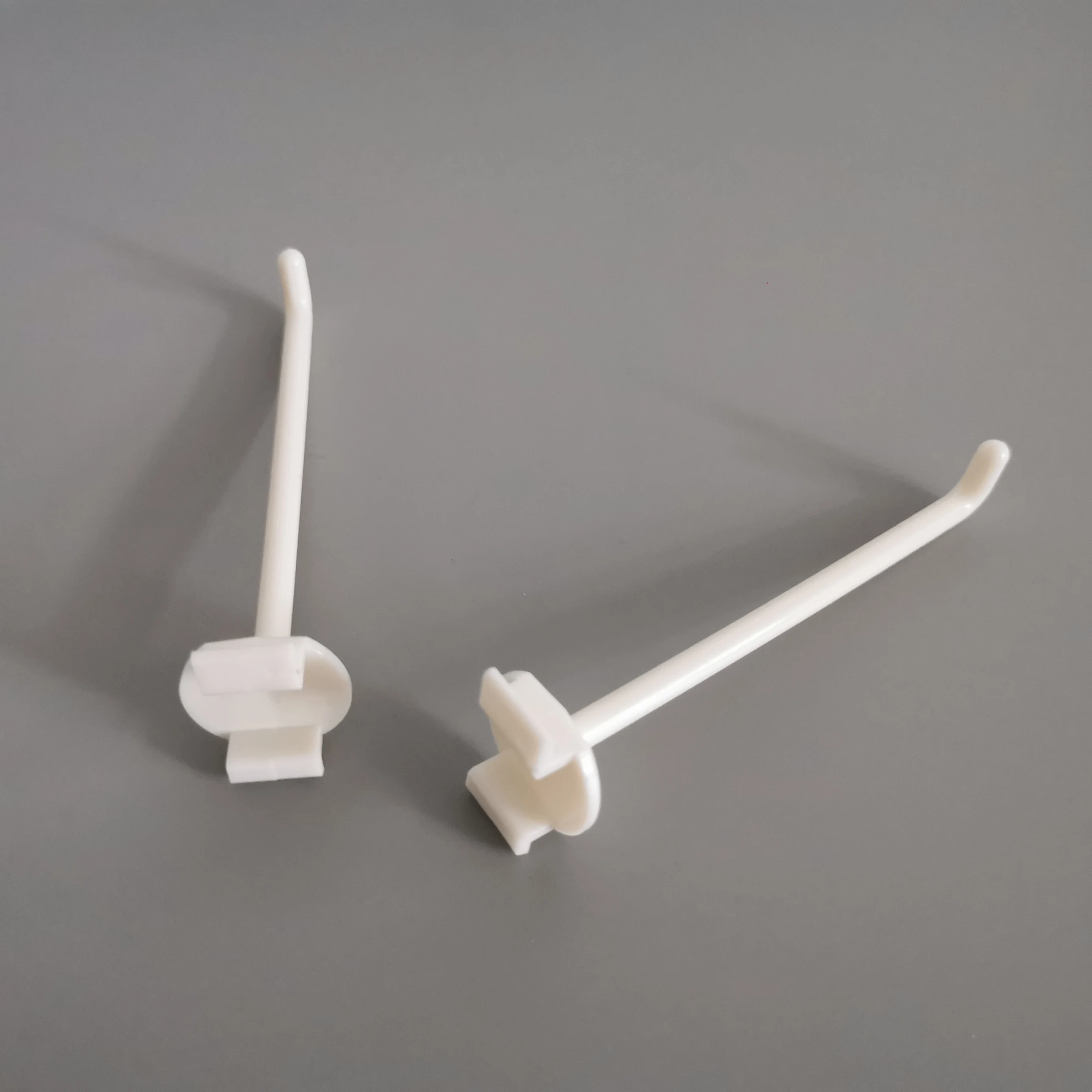 supermarket wholesale plastic pegboard hooks for hang
