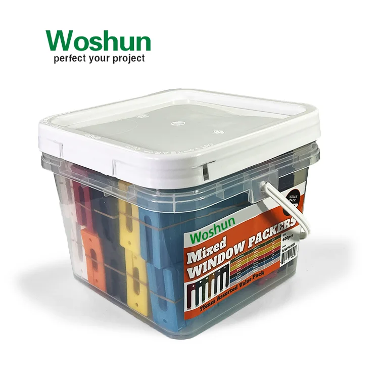 75\90\95\140mm  U Shape and Horseshoe Type Windows Plastic Packers Door & Window Accessories Plastic Window Packers Tile Spacers