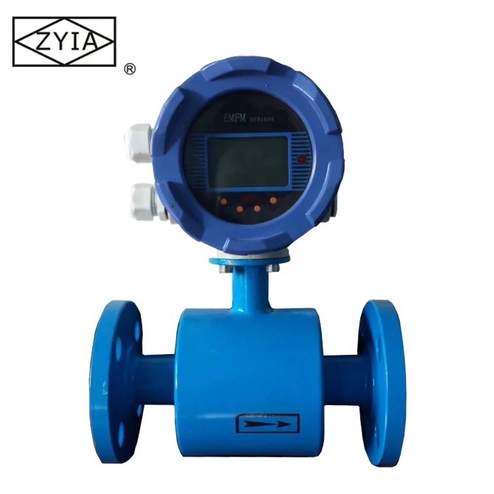 Pipe 50mm low cost stainless steel sanitary milk flow meter  ,magnetic remote 485 flowmeter,liquid flow meter