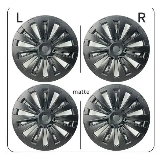 New Arrived 2023 19 Inch Wheel Hubcaps for Tesla Model Y Performance 2022  Replacement Cap X Automobile Hubcap Full Rim Cover