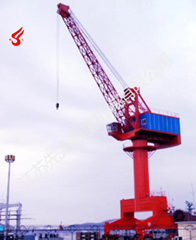 Single Jib Crane Portal Crane 50 ton container portal mobile harbour crane for sale
