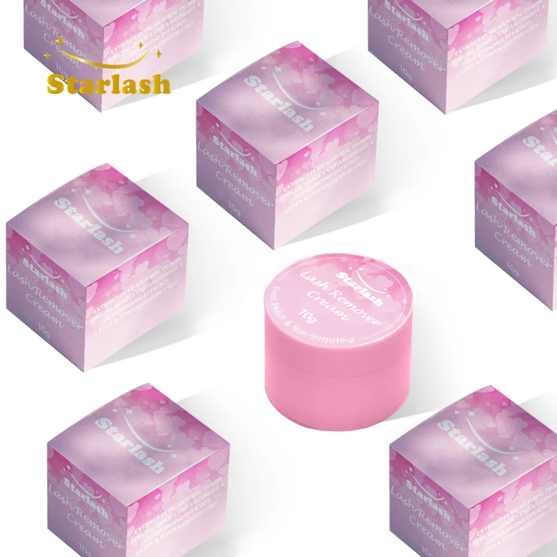 STARLASH, натуральный ингредиент, не жгучий крем для удаления ощущений и слез, ароматизированный крем для снятия ресниц, частная марка