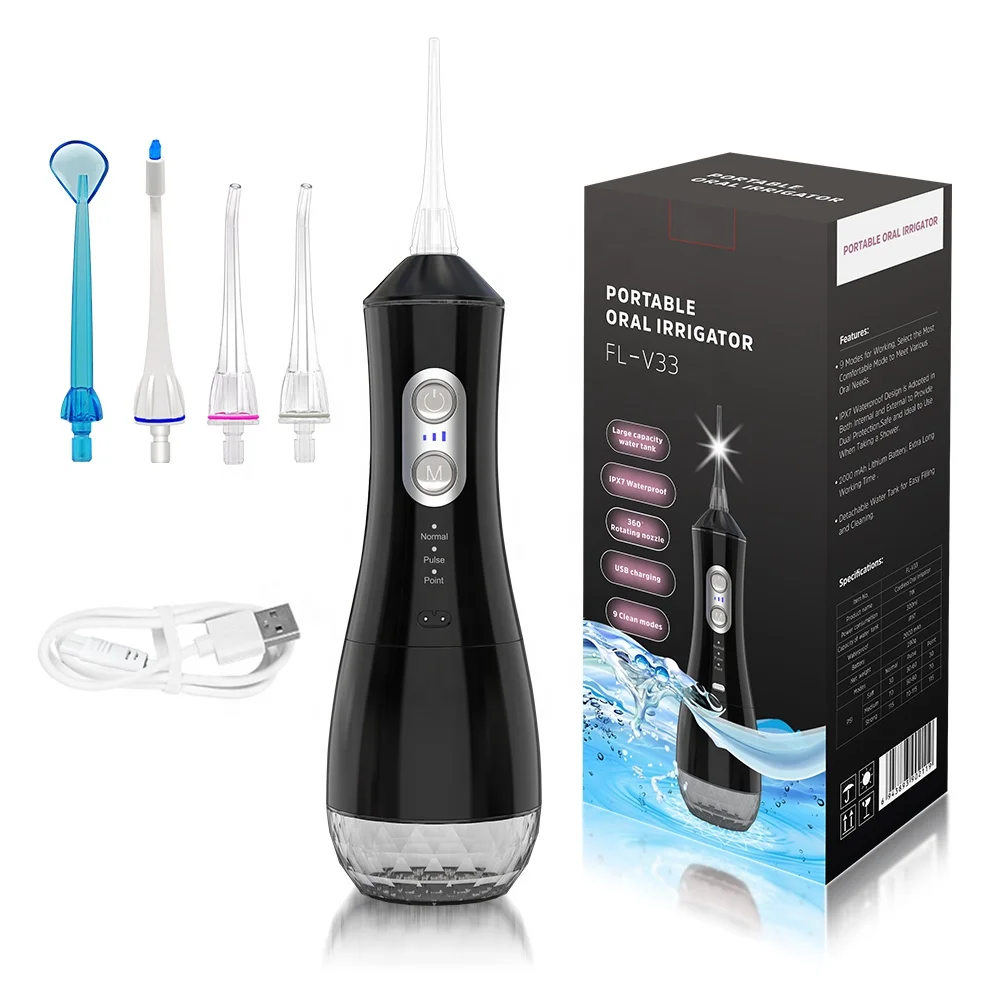 2020 new version portable dental care  oral irrigator waterflosser