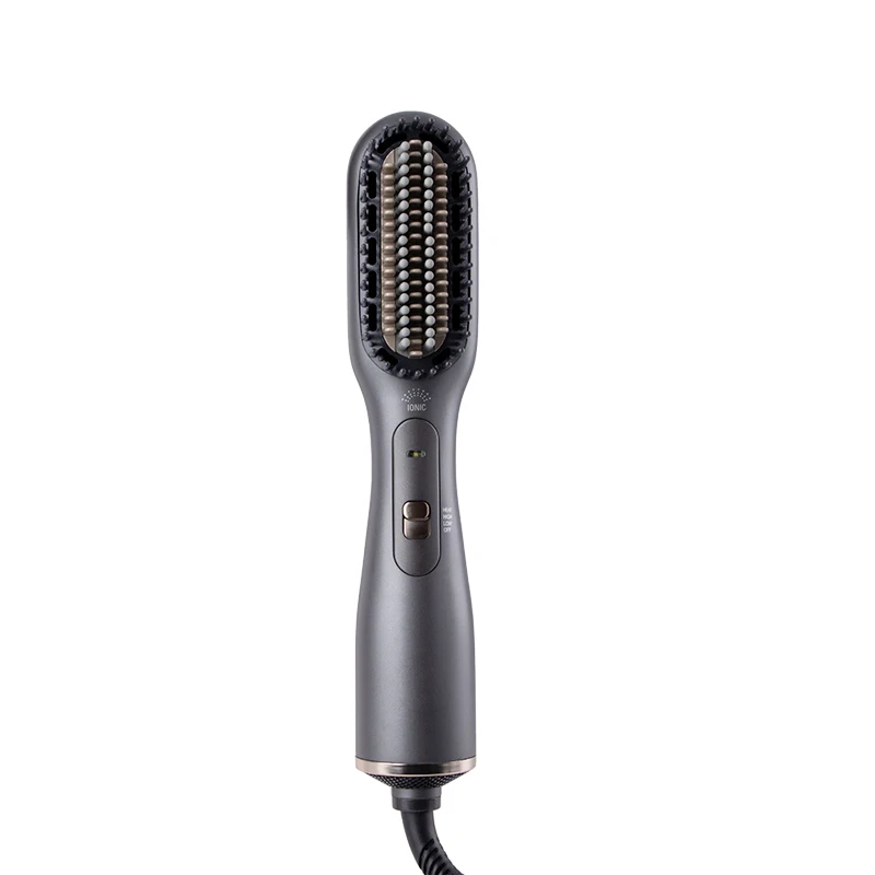 OEM ODM Customized 3 m Hair Straightener Comb in 1 Dryer Styling Brush 600w