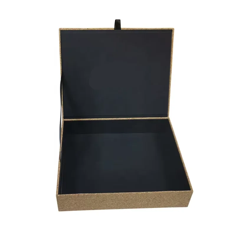 Hard Paper Cardboard Cosmetic Packaging Gift Flip Brand Box Luxury Custom Logo Printing Matte Shiny Black Cardboard Accepted