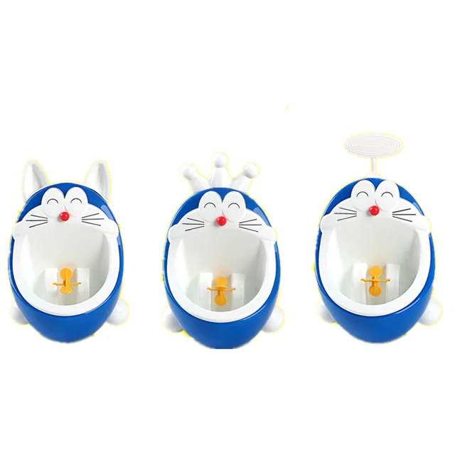 Latest Design Cute Cartoon Style  Boys Standing Urine Toilet Baby Potty Training Toilet
