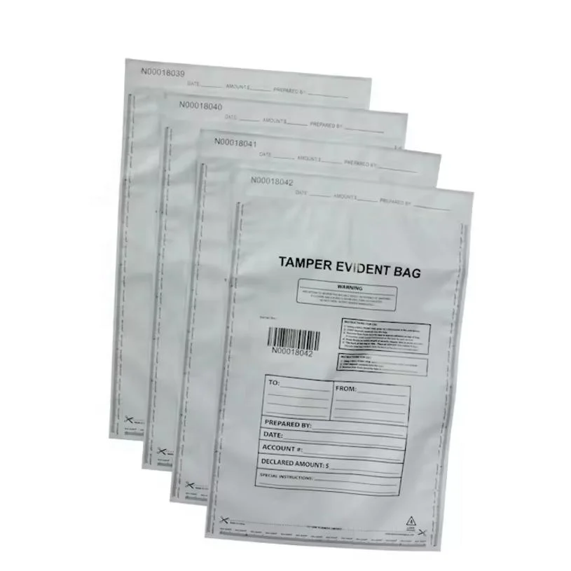 Security bag uncover the word confidential document bag Hot Bank anti-counterfeiting coin purse tamper-evident