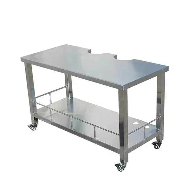Medical Stainless steel Veterinary Animal Ultrasound Table Product