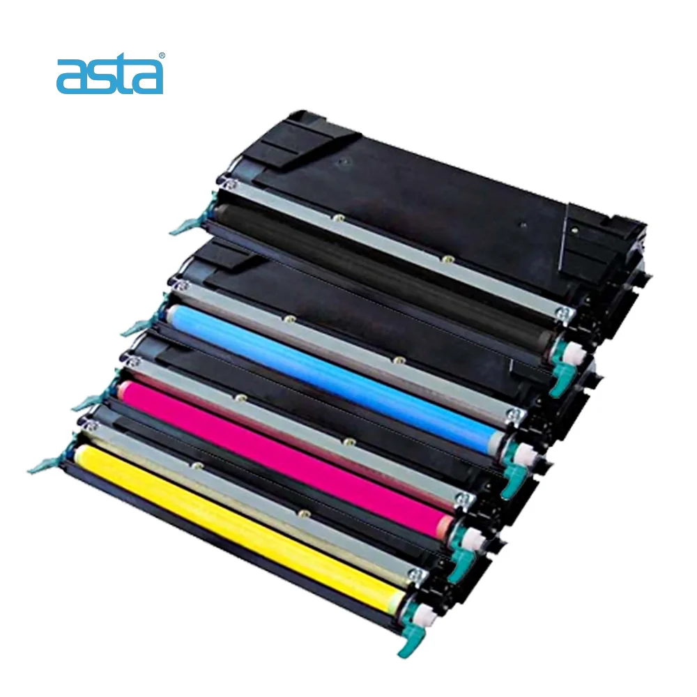 ASTA OEM Factory Wholesale BK C M Y Color Compatible Toner Cartridge For Lexmark C500 X500 X502N C520 C522 C524 C530 C532 C534