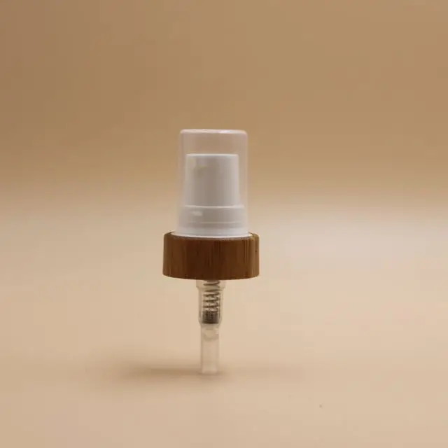 18/410 mist perfume spray 18mm suit essential oil bottle bamboo cap
