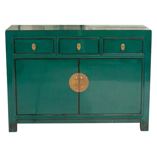 Китайская антикварная мебель высокоглянцевый шкаф-сервант для гостиной