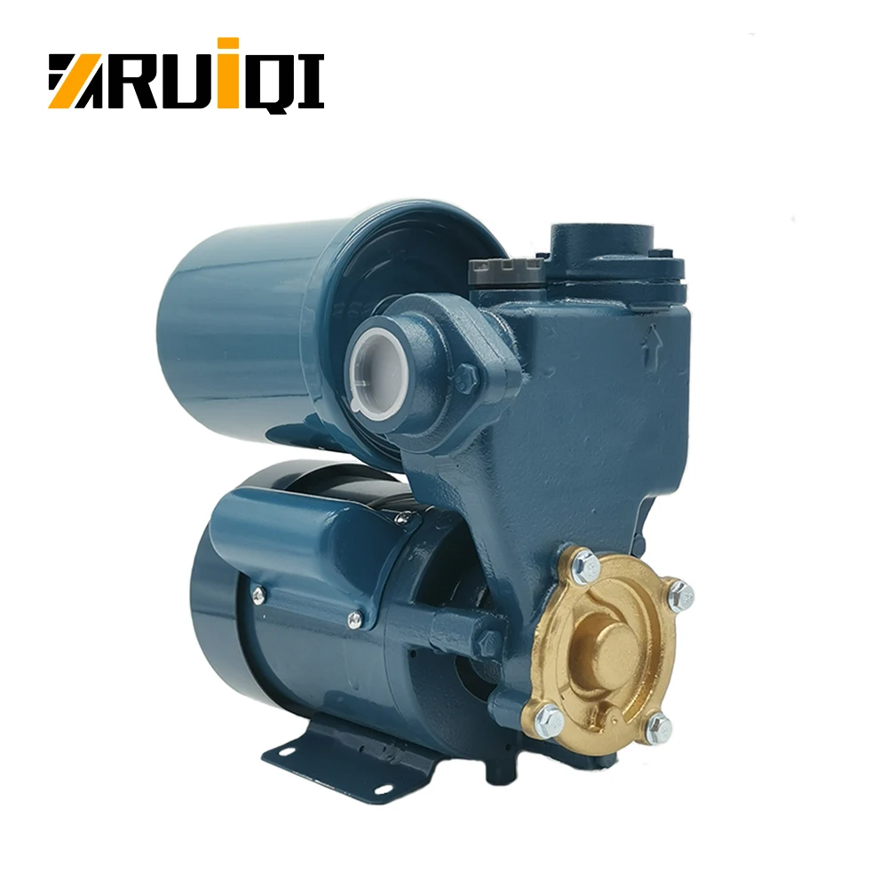 RUIQI Factory Price  Hot sale Automatic Self Priming Pump with 2L Pressure Tank 0.5HP Automatic Well Pump Booster system