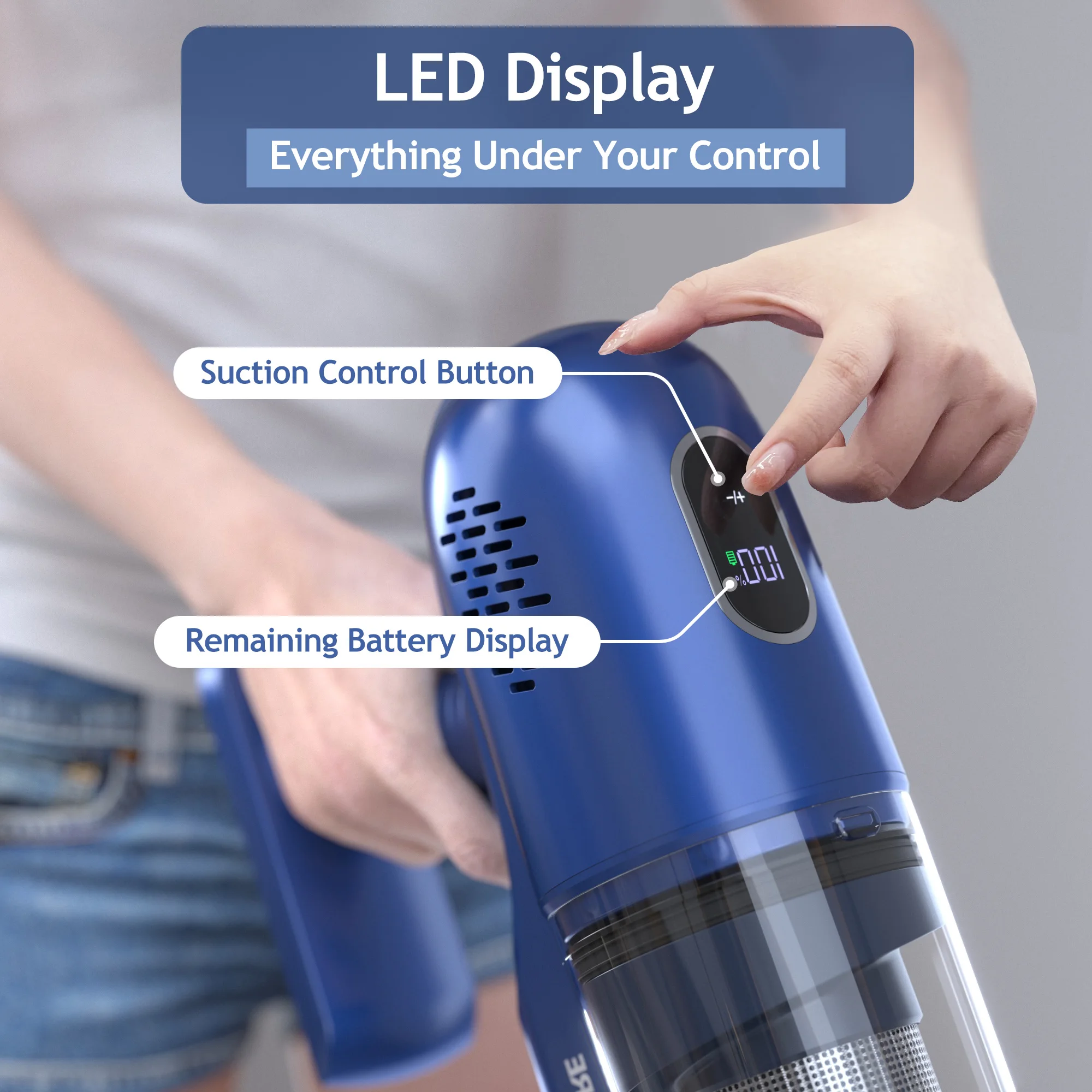 PRETTYCARE 2022 новый модернизированный P1 Amazon Горячий бесщеточный двигатель домашний Вакуумный Очиститель беспроводной