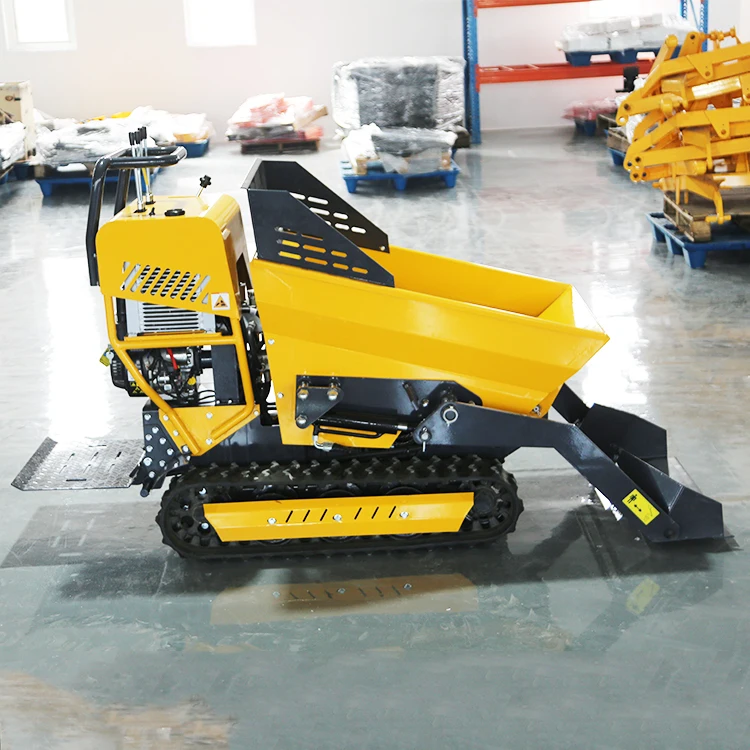 Wholesale  Crawler Transportation Truck Orchard Agricultural Crawler Dumper Truck Small Vertical Dumping Tipper Truck