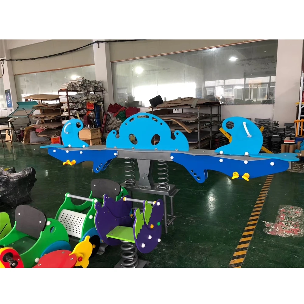 
Vintage Inclusive School Rocking Baby Seesaw Family For Small Yards 